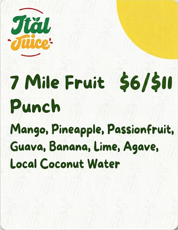 7 Mile Fruit Punch | Ital Smoothies