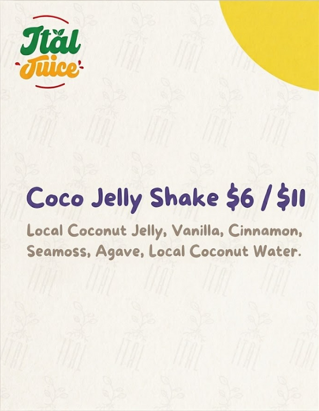 Coco Jelly Shake | Ital Smoothies