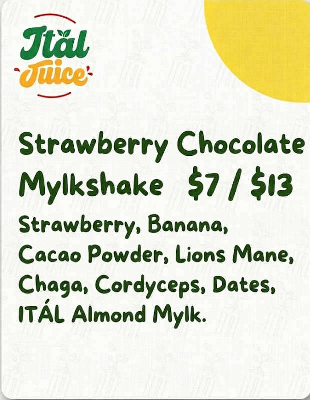 Strawberry Chocolate Mylkshake | Ital Smoothies